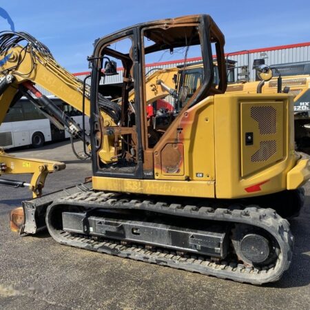 PELLE SUR CHENILLE Caterpillar 308 CR avec Certificat CE