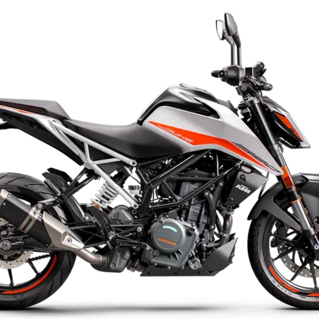 KTM 390 DUKE 2022 BLANC